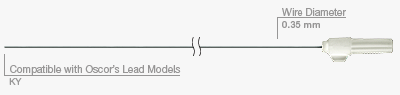 Stylets - Straight Compatible with Oscor's Lead Models KYWire Diameter 0.35 mm