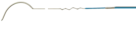 TME 62 63 222 223 bipolar low profile pacing lead wire (heartwire) with atraumatic myocardial needle